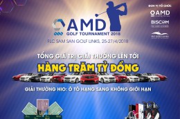 AMD GOLF TOURNAMENT 2018 - FLC SAM SON GOLF LINKS - 25,26,27/04/2018