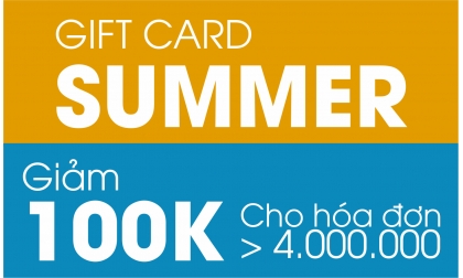  Nhập mã SUMMER giảm ngay 100K