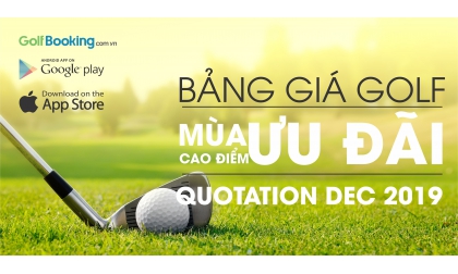  [INTERGOLF - PROMOTION] GOLF BOOKING QUOTATION DEC 2019