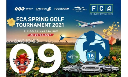  GIỚI THIỆU GIẢI ĐẤU GOLF “FCA SPRING GOLF TOURNAMENT 2021” tại FLC Golf Links Sam Son