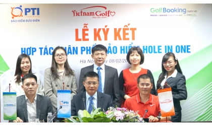  INTERGOLF-PTI-VIETNAMGOLF CHÍNH THỨC RA MẮT SẢN PHẨM Personal Hole in One (H.I.O)