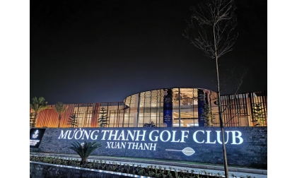  MƯỜNG THANH XUÂN THÀNH - Địa điểm chơi golf và nghỉ dưỡng mới cho các golfer