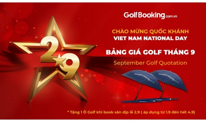 [Promotion] September Golf Booking Quotation