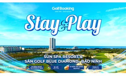 Sân Golf Bảo Ninh – Blue Diamond Golf Course: “Tân binh” đầy hứa hẹn của miền Trung
